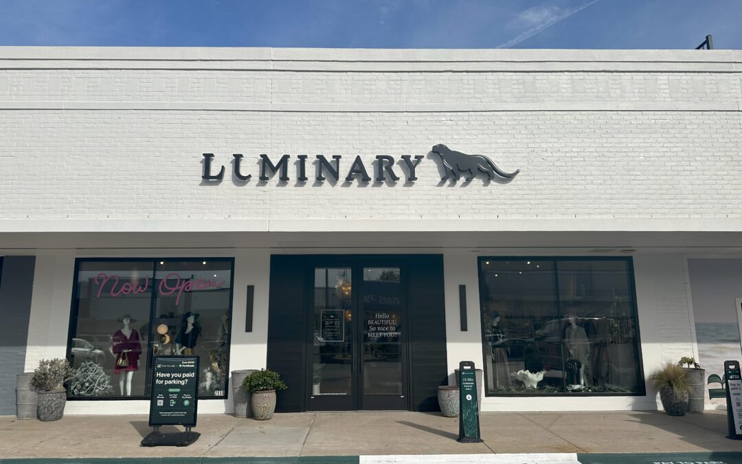 Announcing the Completion of Luminary, A Retail Apparel Construction Project in Rice Village