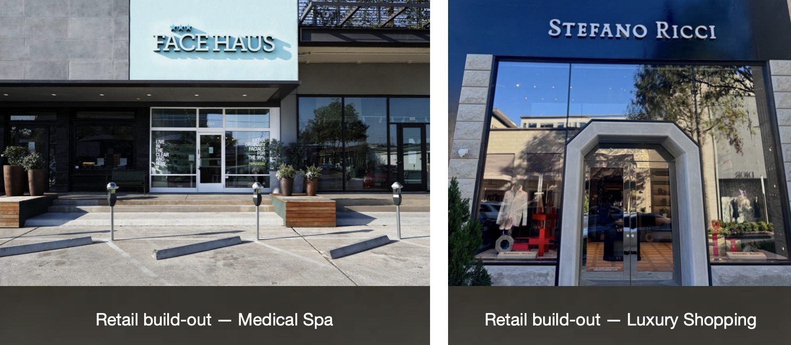 Houston Retail Build-out Contractor